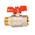 Ball valve int-ext (with butterfly)